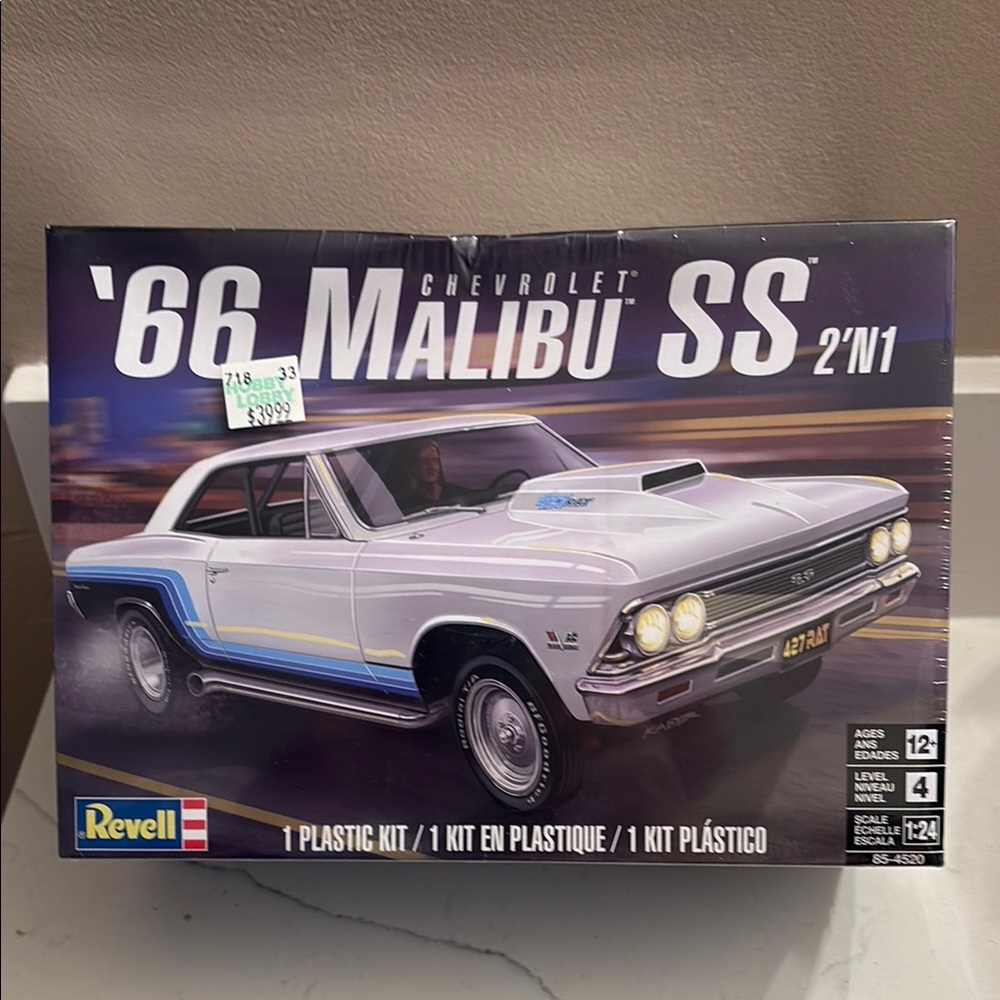 Revell '66 Chevrolet Malibu SS Model Kit